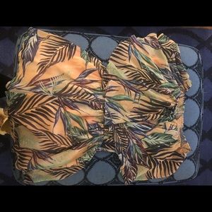 Show me your Mumu palm off the shoulder romper